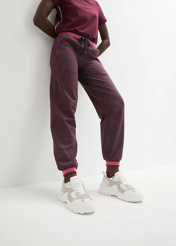 Lot de 2 pantalons en molleton, bonprix