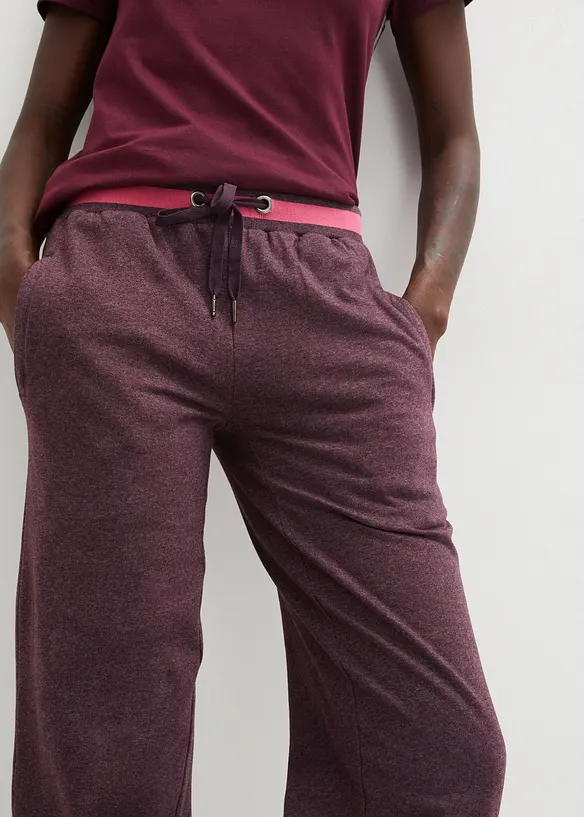 Lot de 2 pantalons en molleton, bonprix