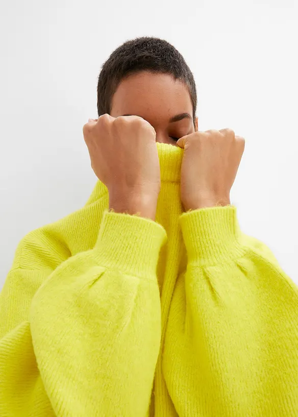 Pullover mit Ballonärmeln, bonprix