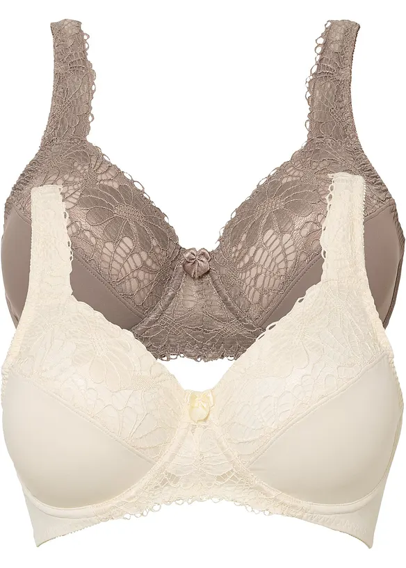 Minimizer-BH mit gepolsterten Trägern (2er Pack), bonprix