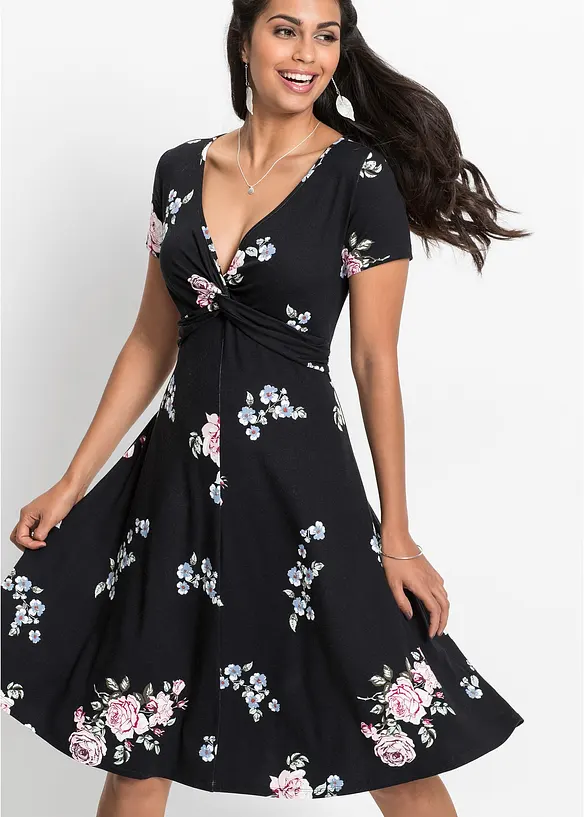Robe en jersey viscose extensible, bonprix