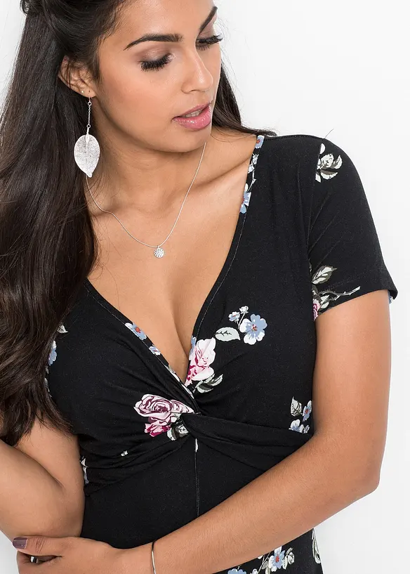 Robe en jersey viscose extensible, bonprix