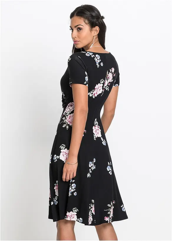 Robe en jersey viscose extensible, bonprix