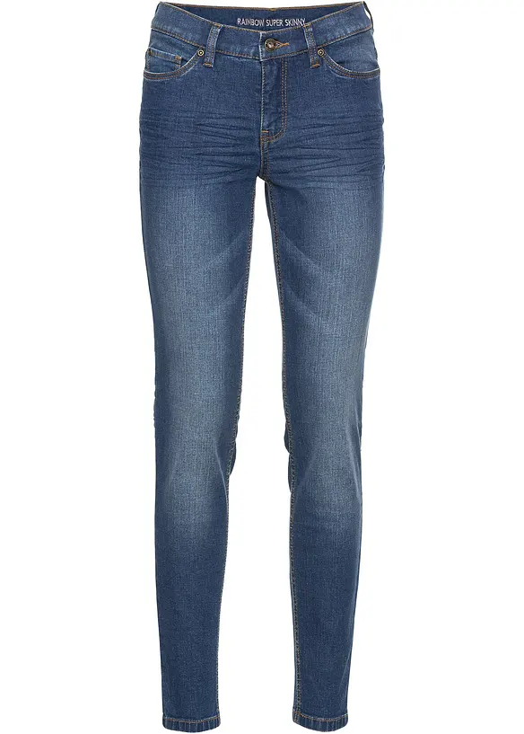 Skinny-Jeans, Mid Waist, cropped, bonprix