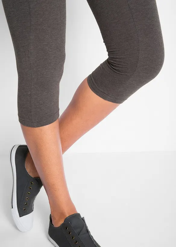 Lot de 2 leggings corsaire étroits, bonprix