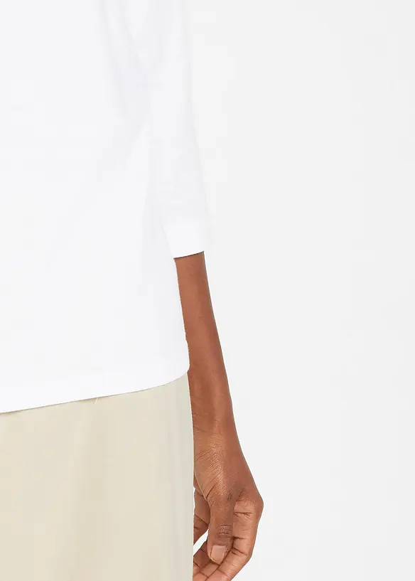 Longshirt mit 3/4-Arm, (5er Pack), bonprix
