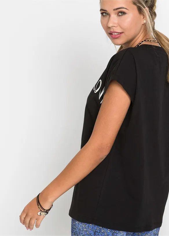 Oversize-Shirt aus reiner Baumwolle, bonprix