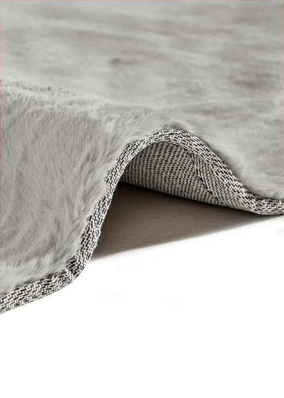 Tapis à poils longs texture velours moelleux, bonprix