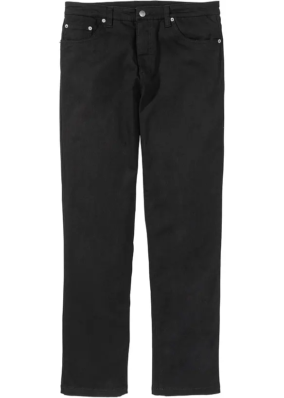 Pantalon droit et extensible, coupe classique, bonprix