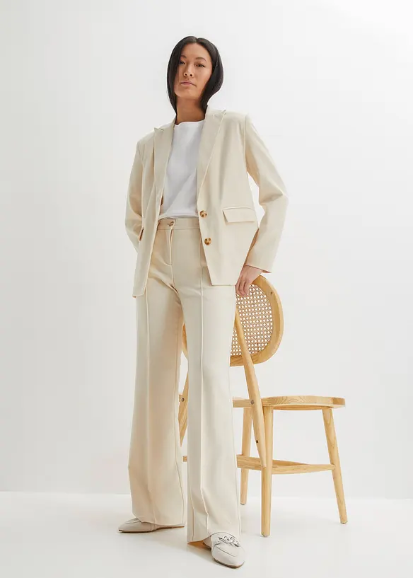 Lässiger Blazer mit recyceltem Polyester, bonprix