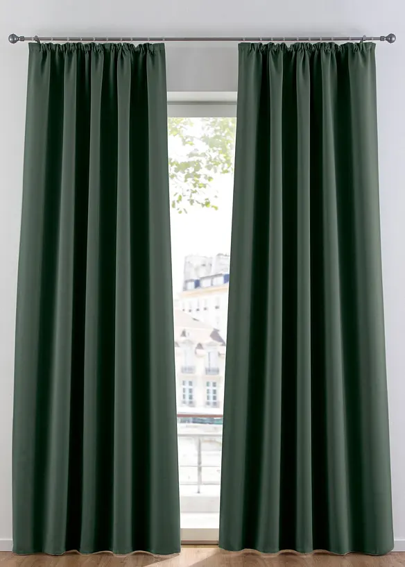 Rideau occultant (1 pce), taille normale et XXL, bonprix