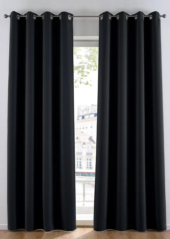 Rideau occultant (1 pce), taille normale et XXL, bonprix