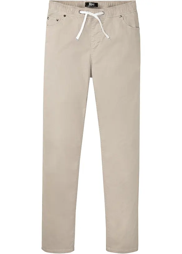 Regular Fit Stretch-Schlupfhose, Straight, bonprix