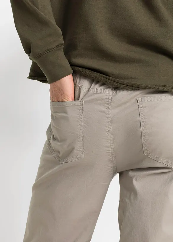 Regular Fit Stretch-Schlupfhose, Straight, bonprix