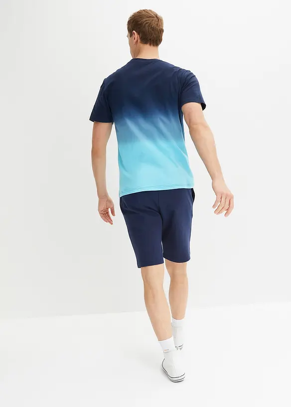 T-shirt et bermuda en molleton 100% coton (ens. 2 pces), bonprix