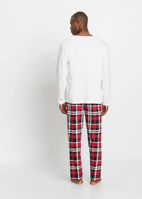 Pyjama 100% coton à manches longues, bonprix