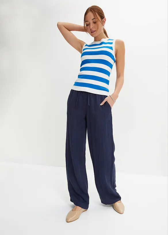 Pantalon avec cordon de serrage, bonprix