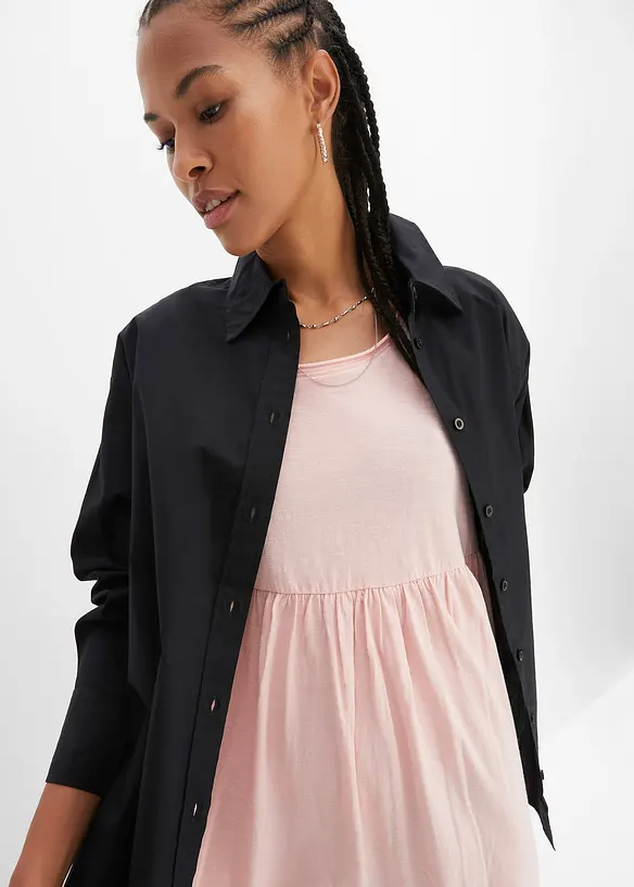 Midikleid aus reiner Bio-Baumwolle, bonprix
