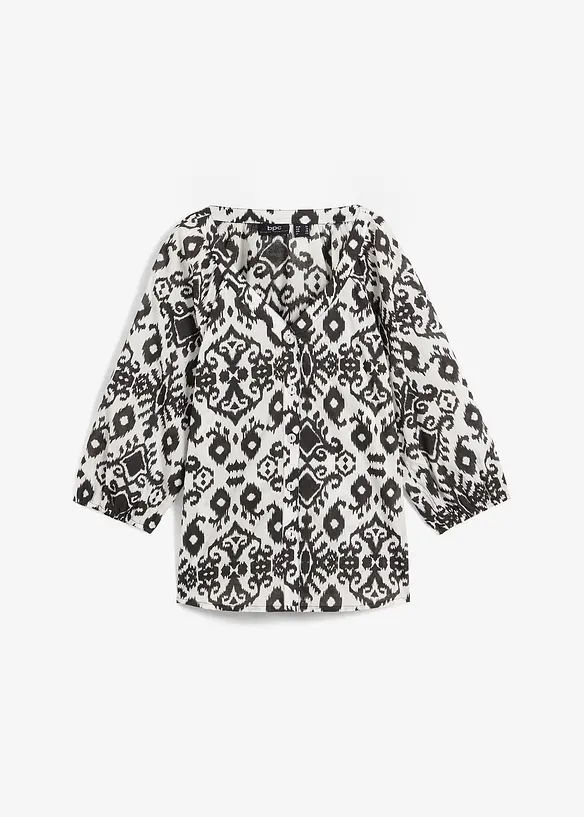 Chemisier imprimé en coton, bonprix