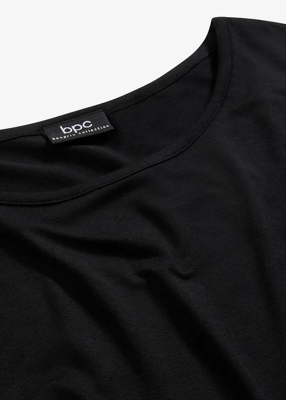 T-shirt boxy en viscose extensible, bonprix