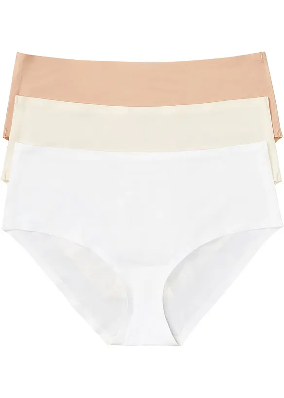 Lot de 3 culottes sans couture Feel Comfort, bonprix
