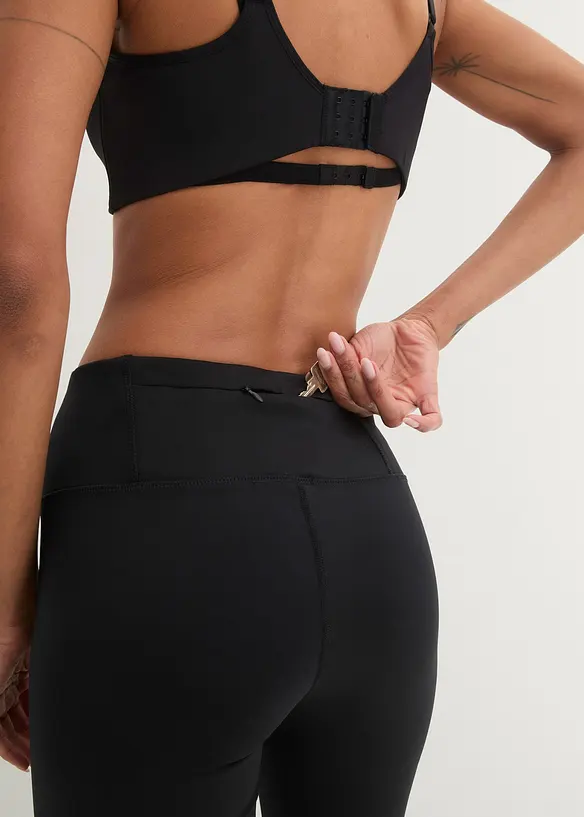 Legging technique longueur 3/4 confectionné à partir de plastique marin, bonprix