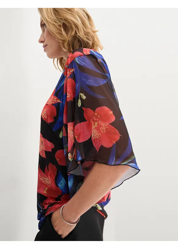 Shirt-Tunika aus Mesh, bonprix