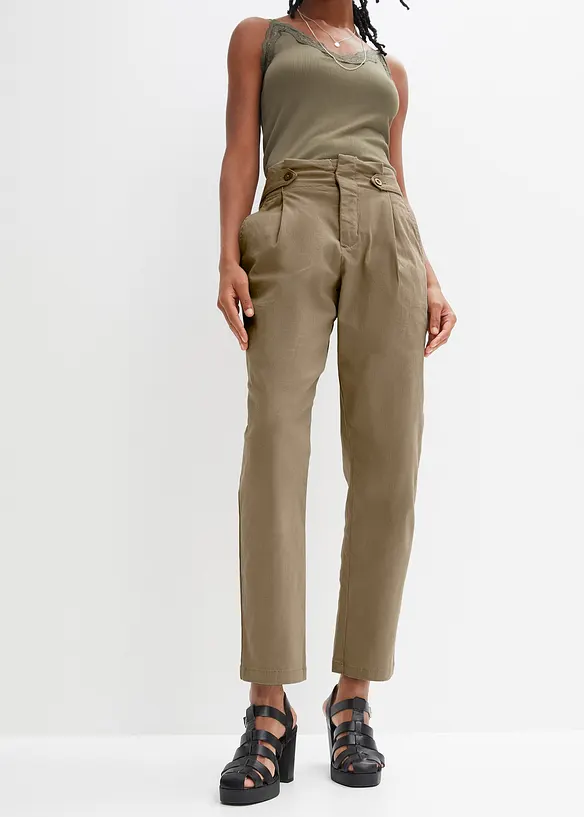 Pantalon paperbag, bonprix