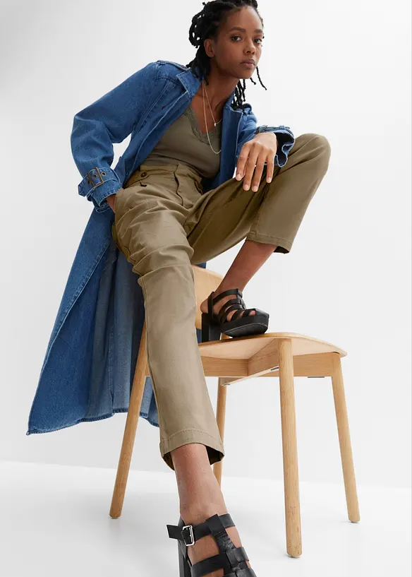 Pantalon paperbag, bonprix