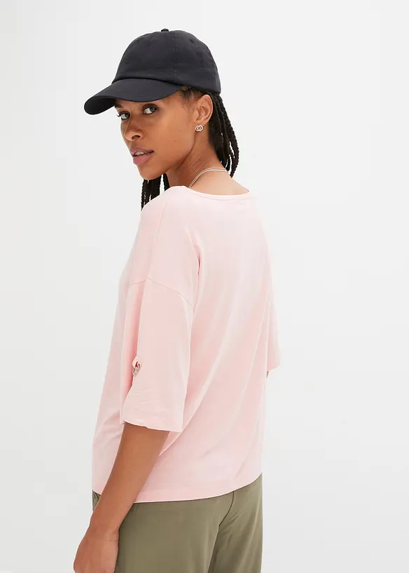 T-shirt à encolure bateau, bonprix