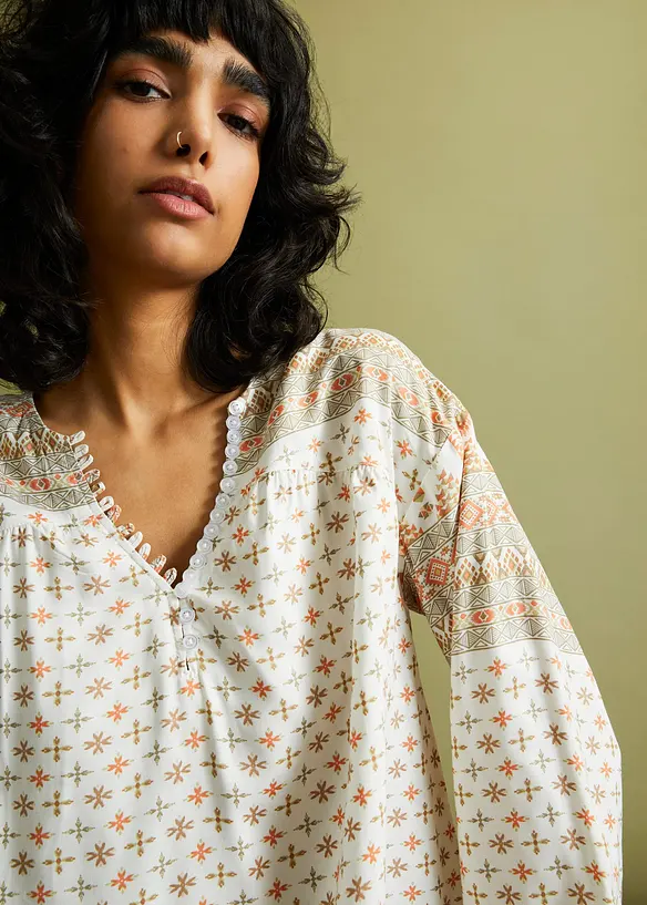 Blouse en viscose fluide, bonprix