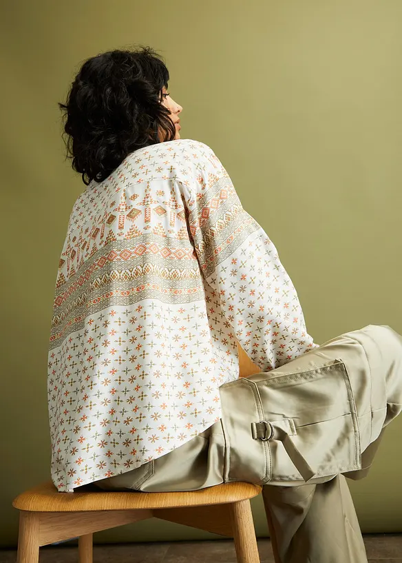 Blouse en viscose fluide, bonprix