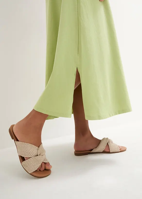 Jerseykleid aus reiner Baumwolle, bonprix
