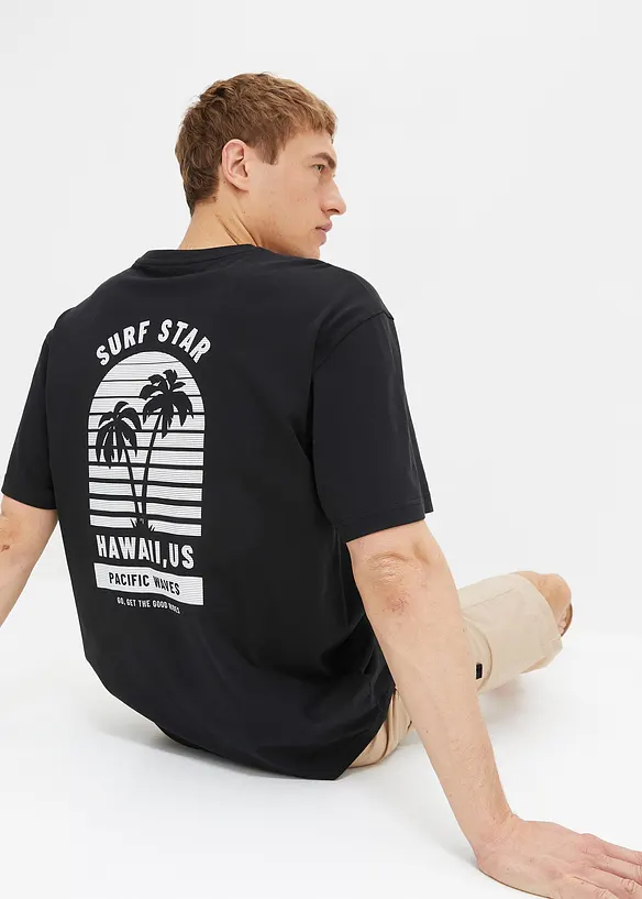 T-shirt en coton, Loose Fit, bonprix