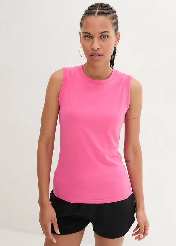 Tanktop mit reiner Bio-Baumwolle, bonprix