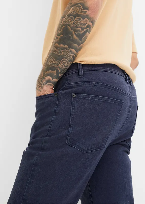 Bermuda long extensible, Loose Fit, bonprix