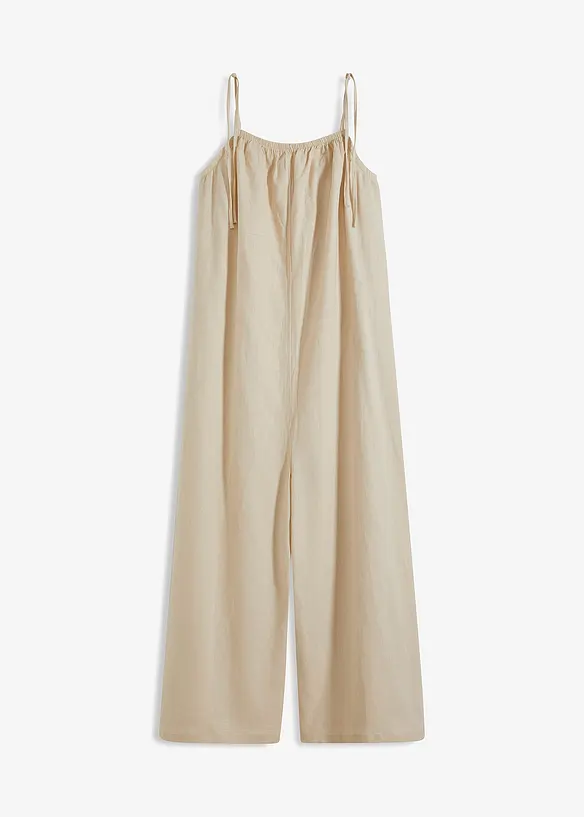 Combinaison aérienne en lin et viscose, bonprix