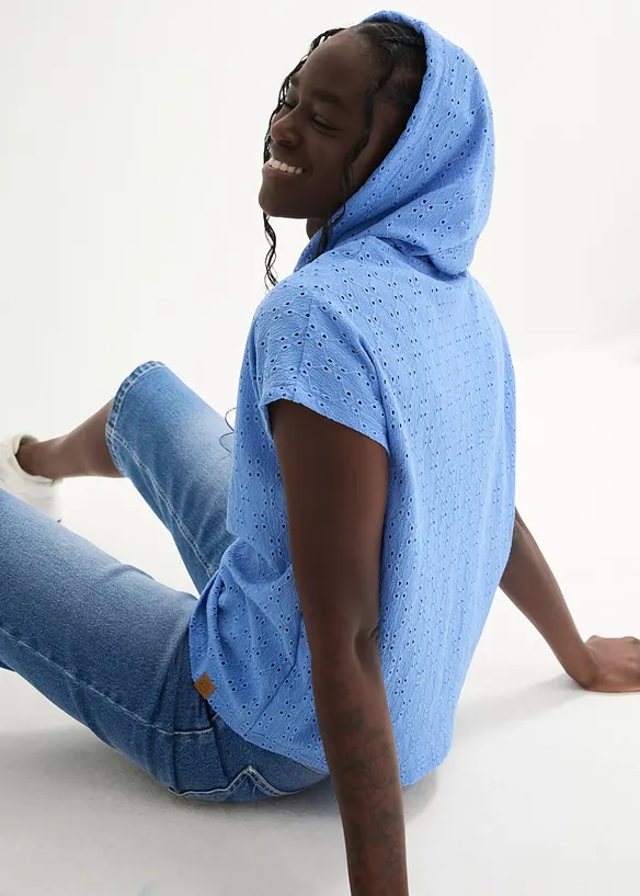 Kapuzen-Henleyshirt, bonprix