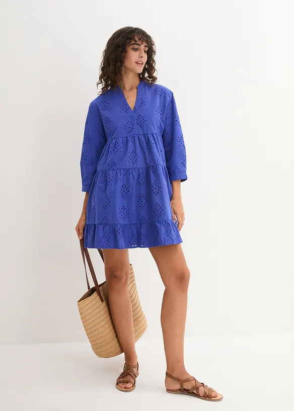 Robe-tunique en broderie anglaise, bonprix