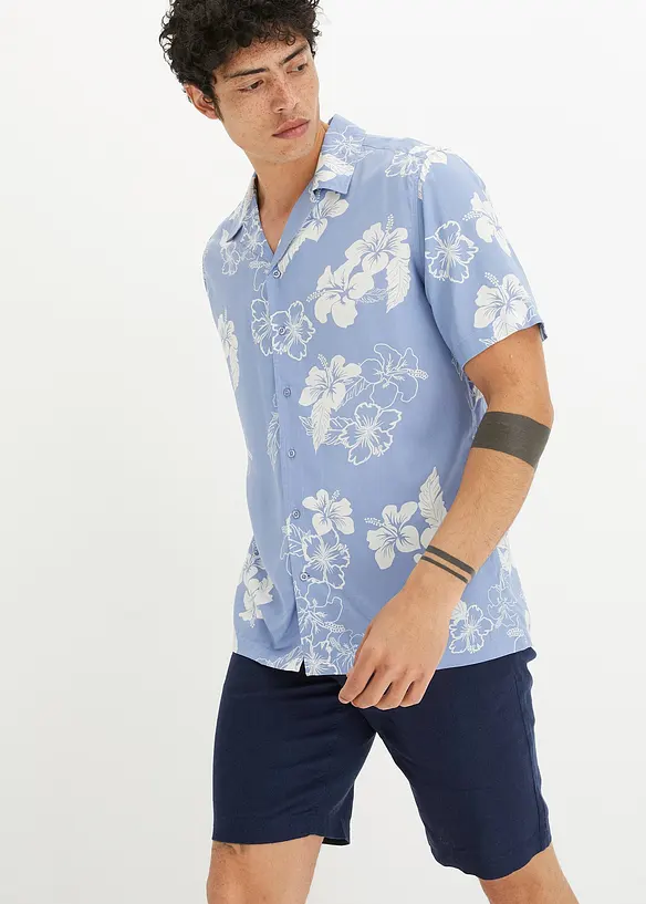 Chemise manches courtes en viscose, bonprix