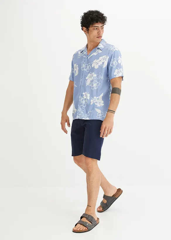 Chemise manches courtes en viscose, bonprix