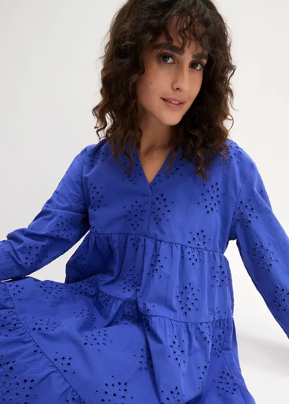Robe-tunique en broderie anglaise, bonprix