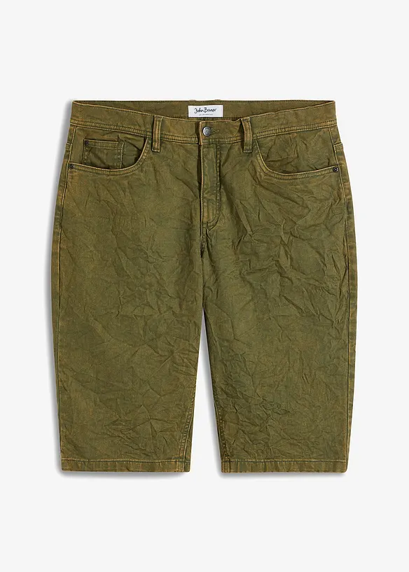 Bermuda long extensible, Loose Fit, bonprix