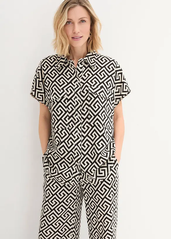 Bluse aus fließender Viskose, bonprix