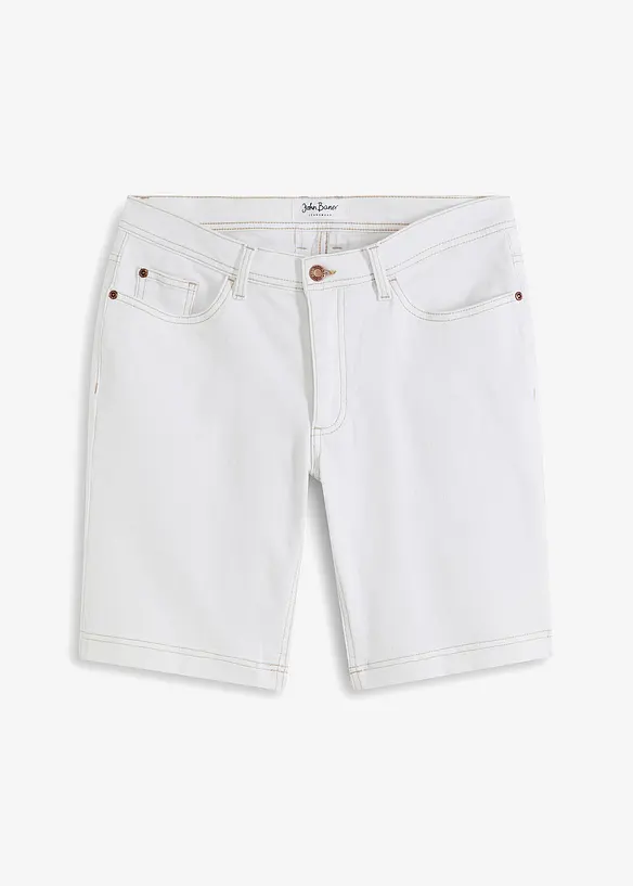 Bermuda en jean extensible, Regular Fit, bonprix