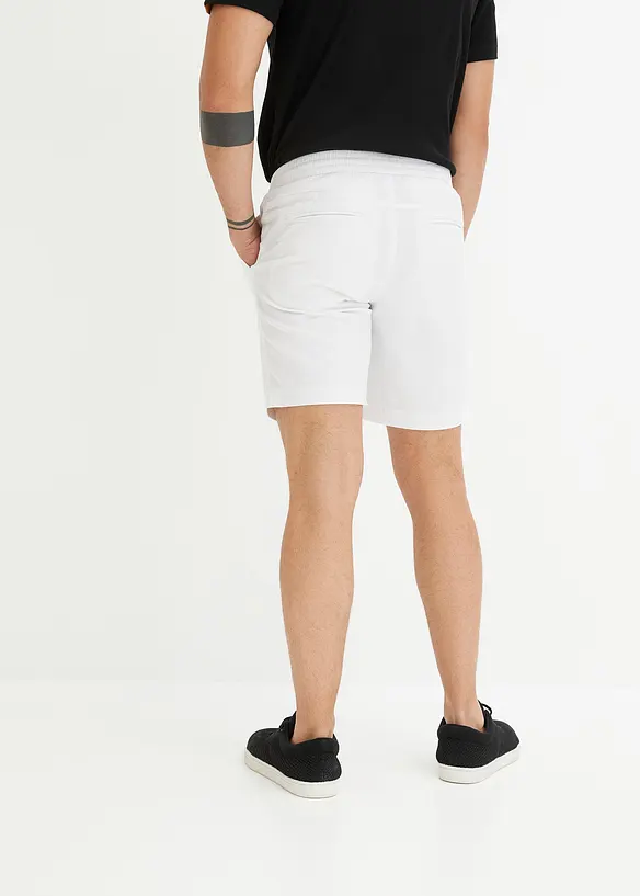 Short long extensible avec taille élastiquée, Regular Fit, bonprix