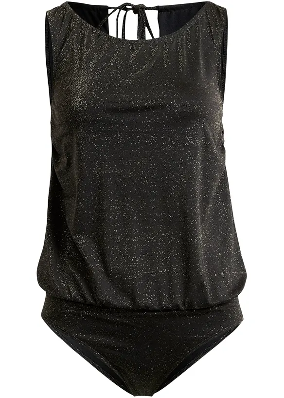 Maillot 1 pièce brillant, bonprix