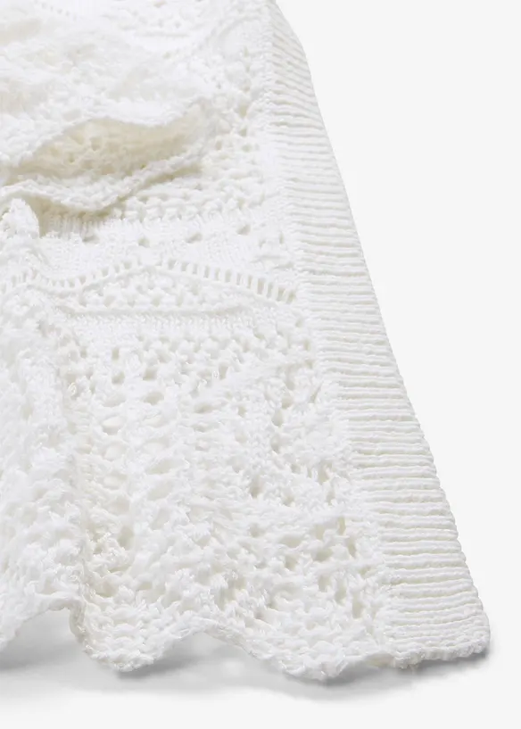 Ajour Longstrickjacke, bonprix