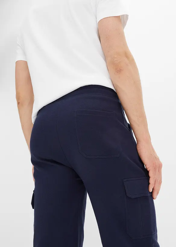 Bermuda long en molleton 100% coton, Regular, bonprix