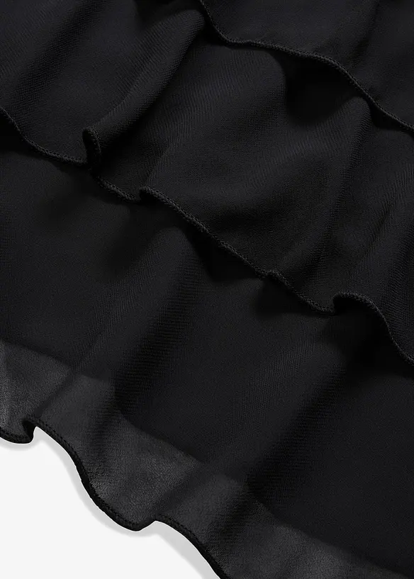 Robe en chiffon en polyester recyclé, bonprix